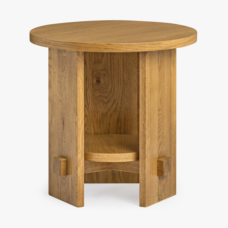 Table de bout avec 3 pieds de rangement et rangement Saint