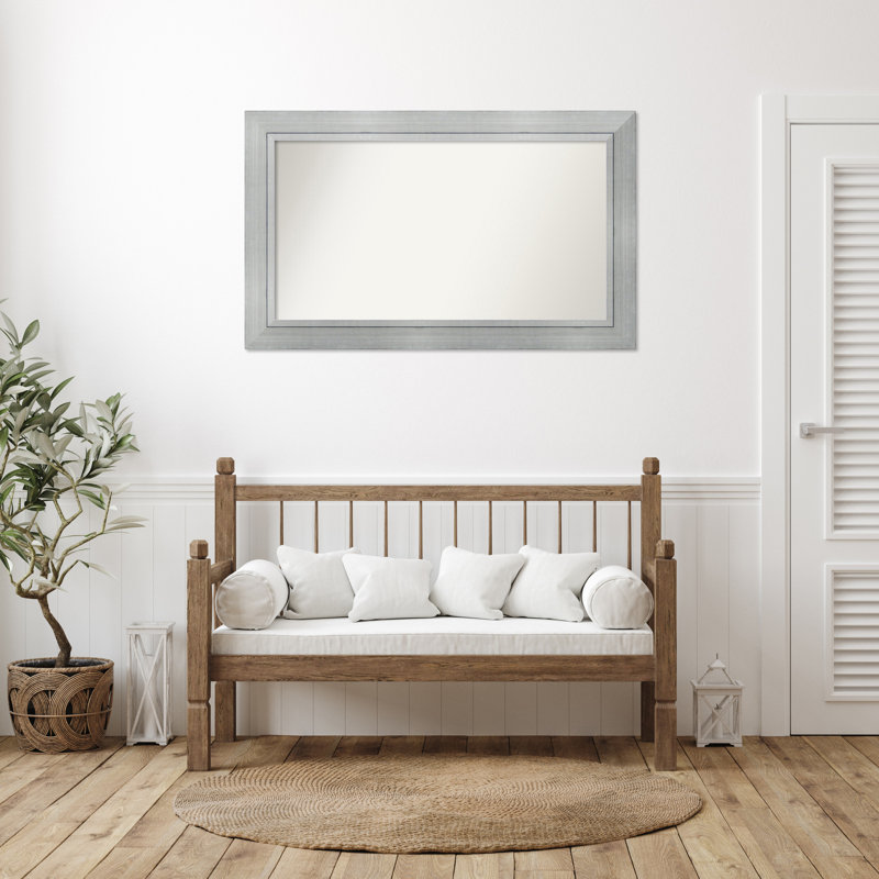 Yousef Solid Wood Wall Mirror, Rectangle, 31.25" x 51.25"