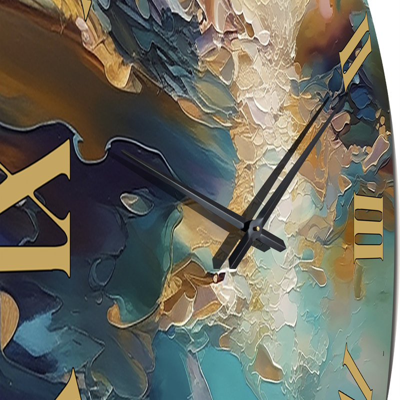 Horloge murale paysage abstrait Spirits Ocean, Grand
