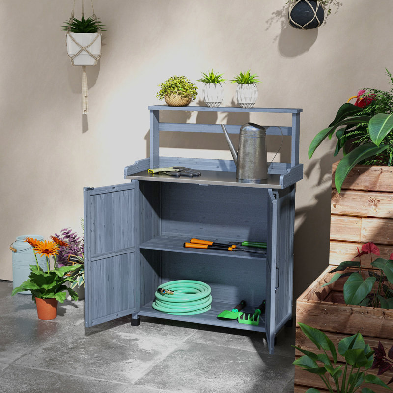 Banc de rempotage Ambrogio, Gris