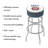 Miller Lite Retro Swivel Upholstered Counter Stool