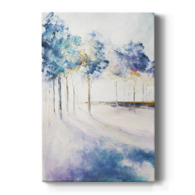 Shadow and Tall Trees -Gallery Wrapped Cavas