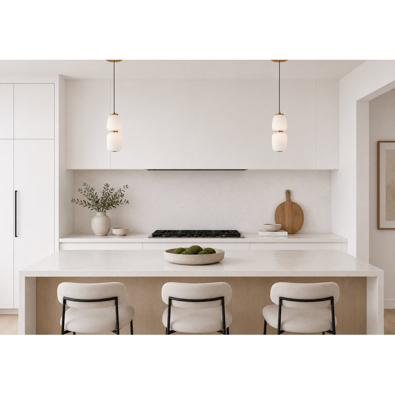 Kace 2-Light Dimmable LED Geometric Pendant 