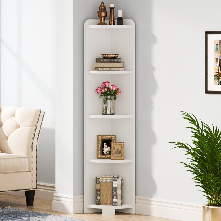 https://assets.wfcdn.com/im/87877615/resize-h755-w755%5Ecompr-r85/2033/203375587/White+Corner+Shelf%2C+5+Tier+Wood+Wall+Corner+Bookshelf+With+Anti-slip+Pad.jpg