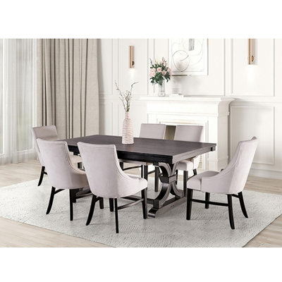 Pahter 7-pcs Dining Table Set