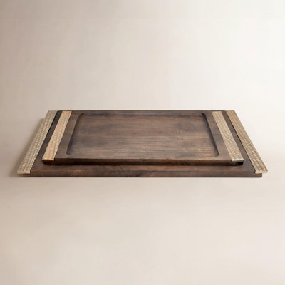 Wood Decorative Tray