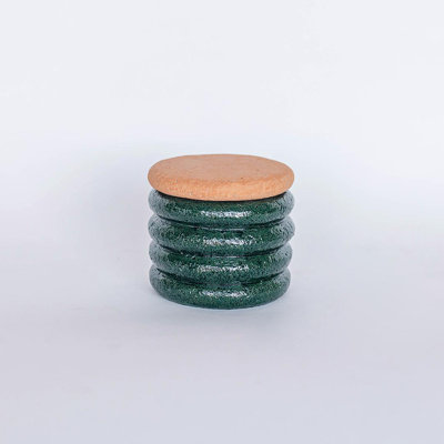 Aspect rond arrondi avec couvercle