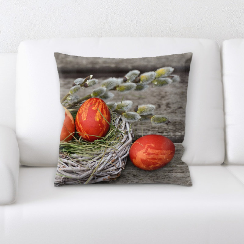 Microsuede Throw Pillow
