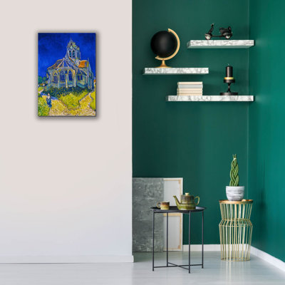 'The Church In Auvers-Sur-Oise, View From The Chevet' by Vincent Van Gogh, Giclee Canvas Wall Art