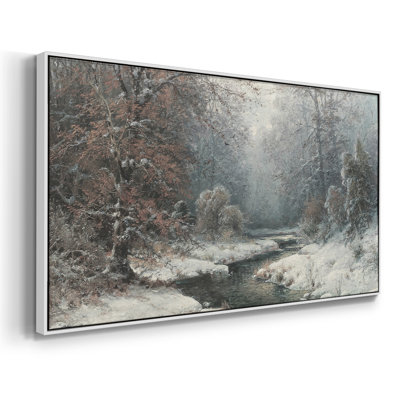 Série paysage - CDXV III - Toile tendue avec châssis encadré - Prêt à être accroché