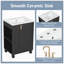 Meuble-lavabo 24 po avec lavabo-451959307