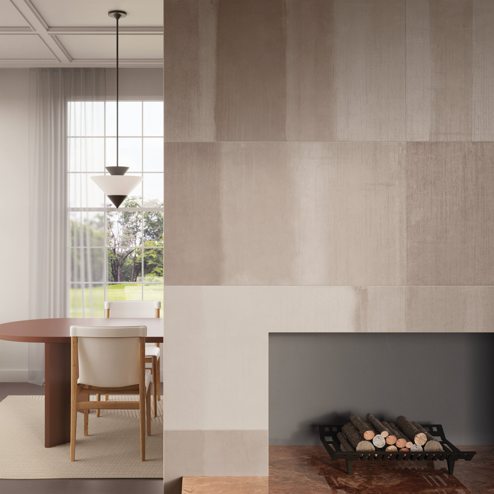 Sahara 24" x 48" Porcelain Wall & Floor Tile, Cold