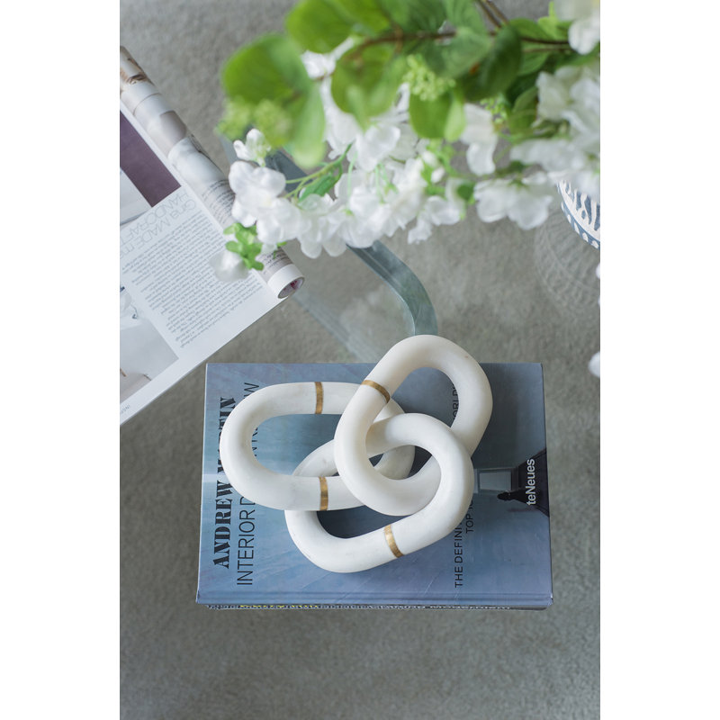 Woodrow Chain with Inlay Sculpture