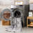 Valdes Machine Washable Oriental Gray Area Rug-1468582437
