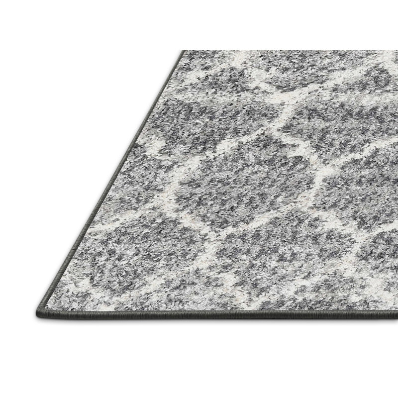 Geometric Indoor Rug, Rectangle 3' x 5'