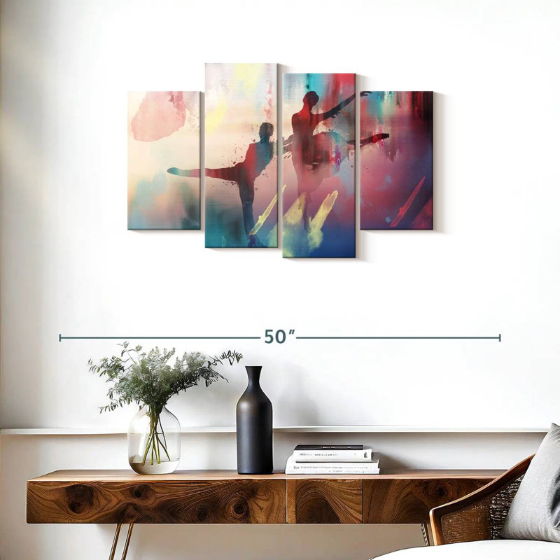 Enn Dancing, 22" H x 36" W