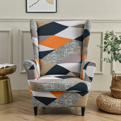 Housse extensible pour tabouret tigre