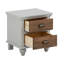 Fanchone 45cm W Solid + Manufactured Wood Bedside Table-1577860904