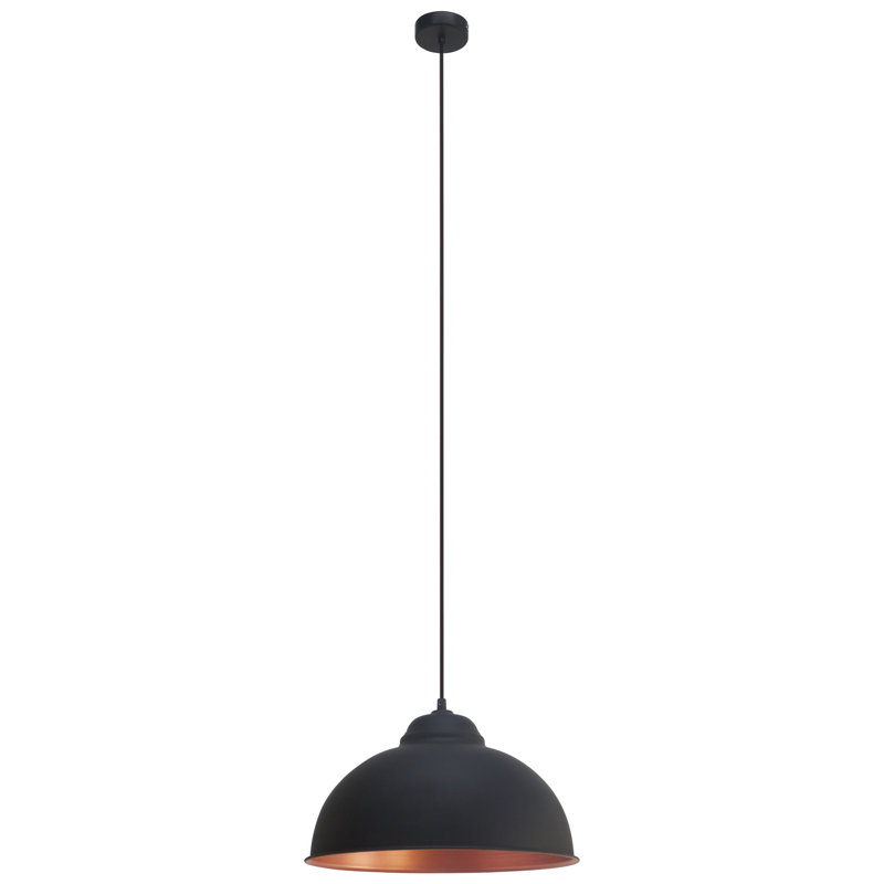 Sara 1 - Light Dome Pendant, Black