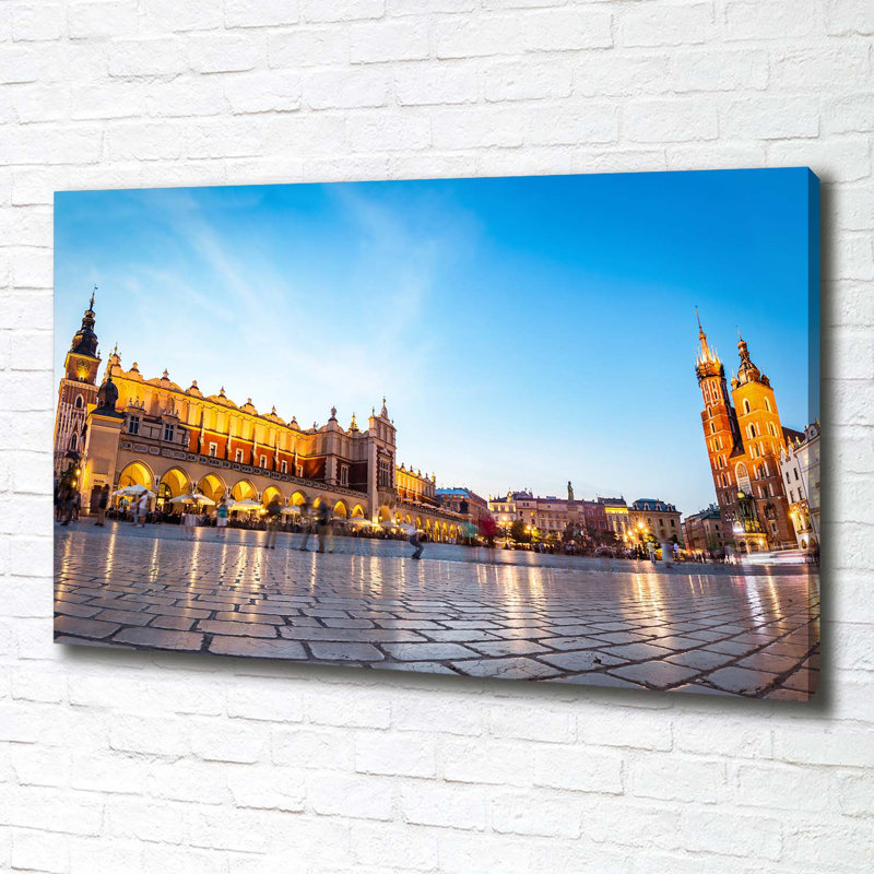 Cracow, Poland - Wrapped Canvas Print
