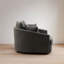 Fauteuil d'appoint en chenille surdimensionné-701439378