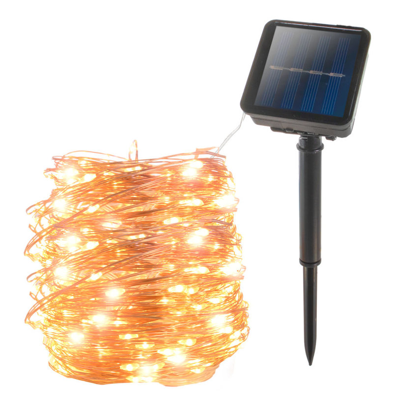 SolarLED 396'' Solar LED String Lights