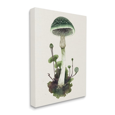 Forêt verte sur toile