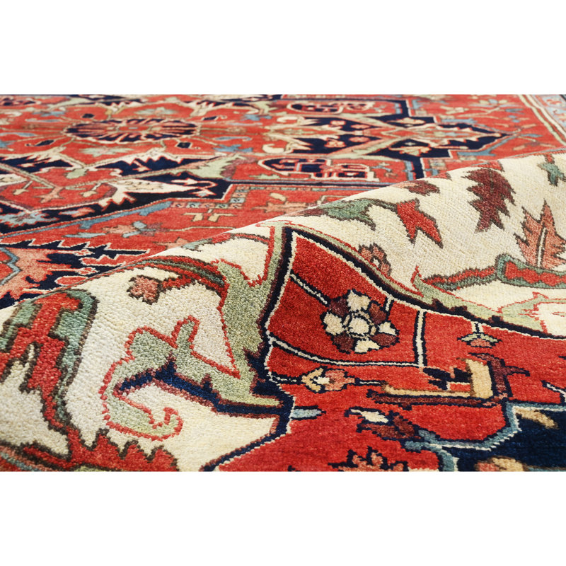 Wool Area Rug, Rectangle 10' x 14', No pattern