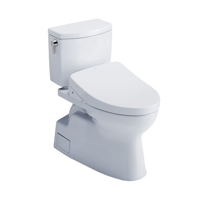 Vespin II 1 GPF (Water Efficient) Elongated Bidet Toilet with High Efficiency Flush (Seat Included) -  TOTO, MW4743046CUFGA#01