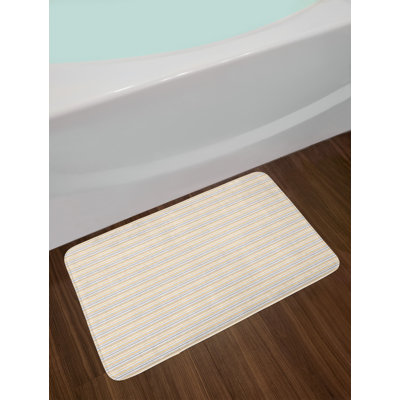 Tapis de bain vintage mince