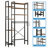 8-Tier Over The Toilet Storage With Side Rack, Over Toilet Storage Rack With Adjustable Shelf