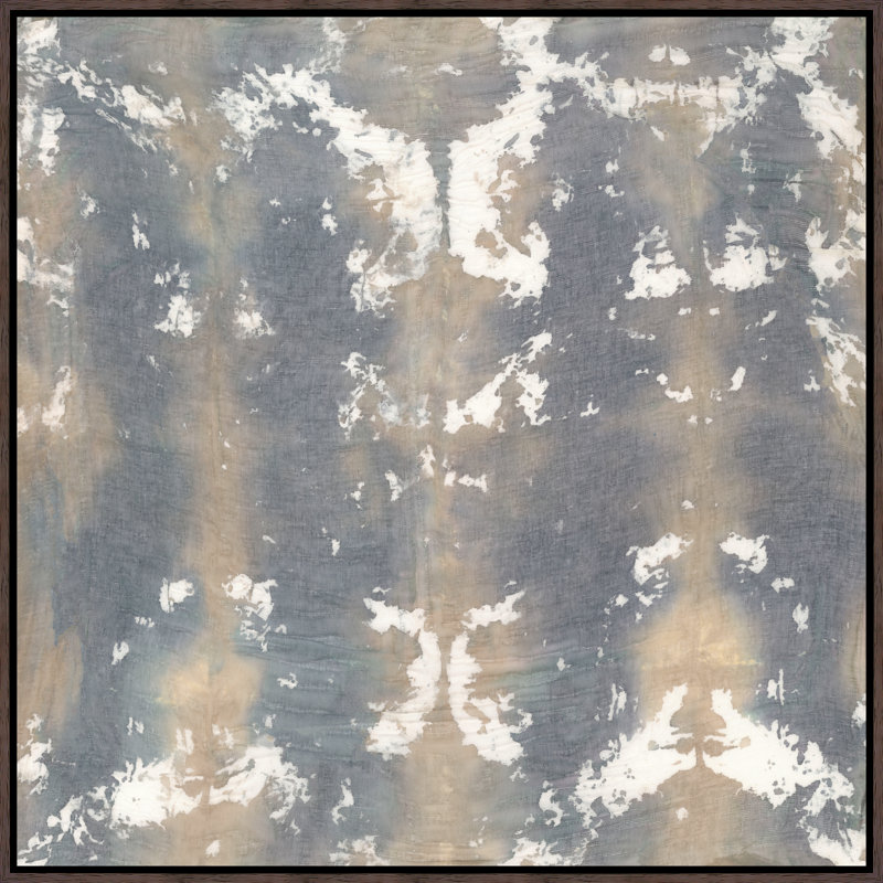 «Stitch of Love IV» par Giselle Kelly - peinture sur toile, H 31,5 po x l 40,3 po x P 1,5 po, Image au gel brossé