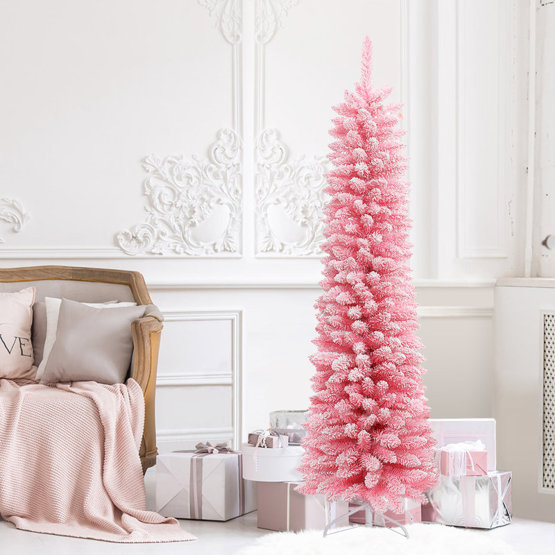 Arbre de Noël rose Heisel