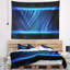 Disco blue waves tapisserie-28484294
