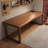 Light chestnut color Rectangular Solid Wood writing desk-118342511