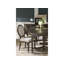 Chaise d'appoint ovale Cocoa (ensemble de 2)