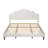 Upholstered Platform Bed With Adjustable Headboard-166824985-166824987