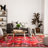 Tewksbury Oriental Indoor / Outdoor Rug-184319038
