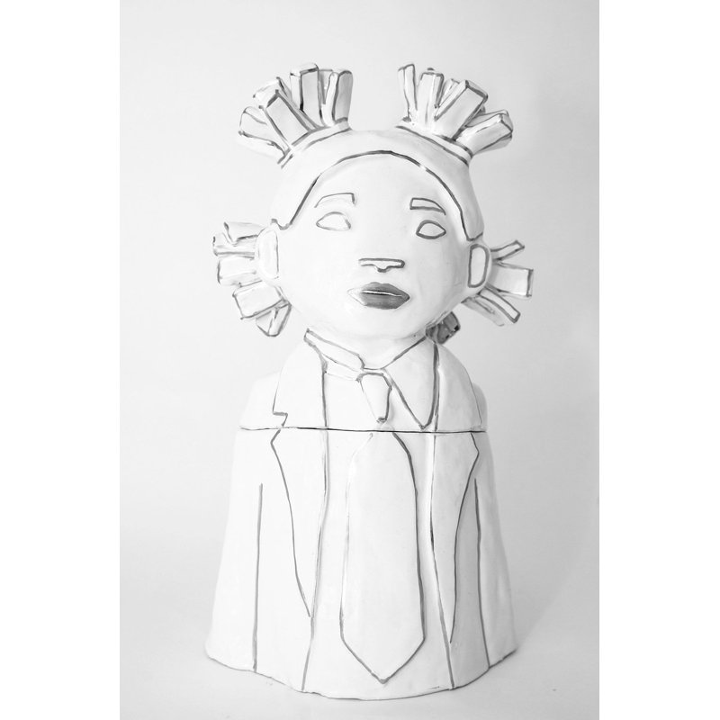Basquiat Ceramic / Porcelain Jar