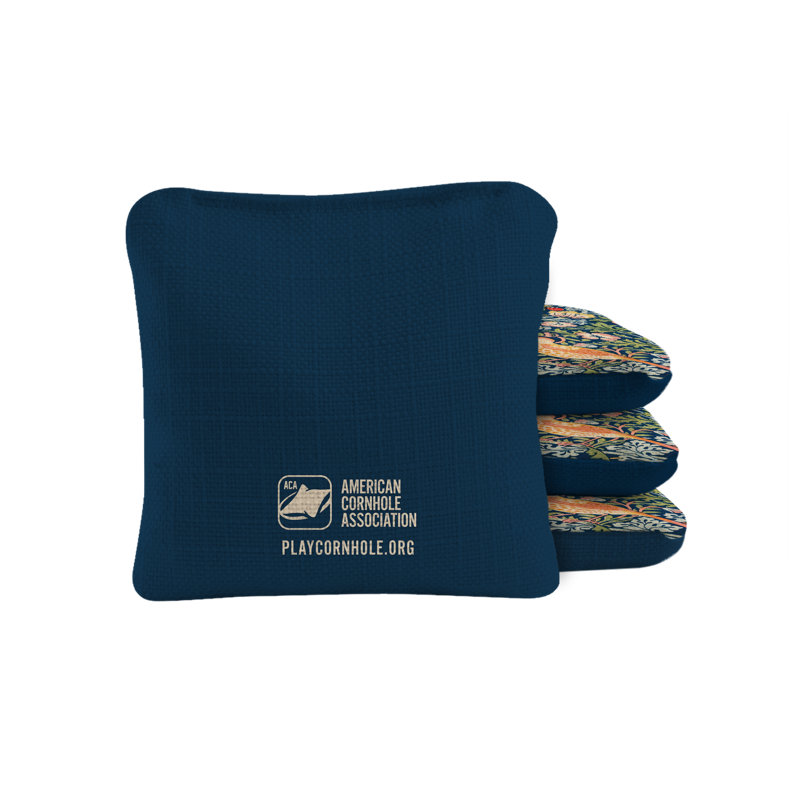 William Morris Strawberry Thief Synergy Pro Cornhole Bags