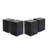 1Pc Wood-Look Square-Column End Table-762383090-762383091