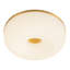 Jada 12-in Gold dimmable LED Flush Mount-1441087404