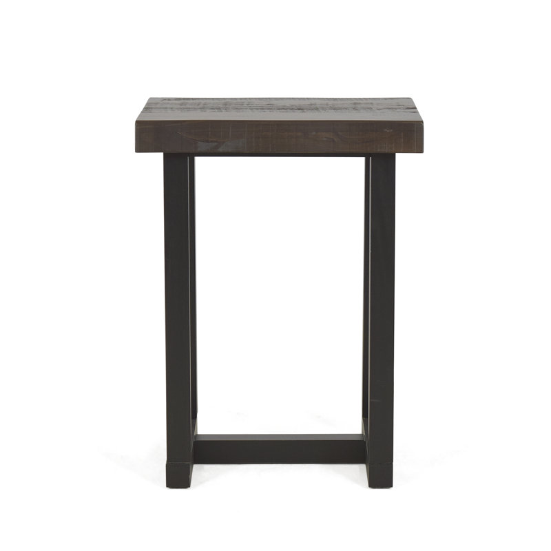Sehnaz Solid Wood Counter Stool