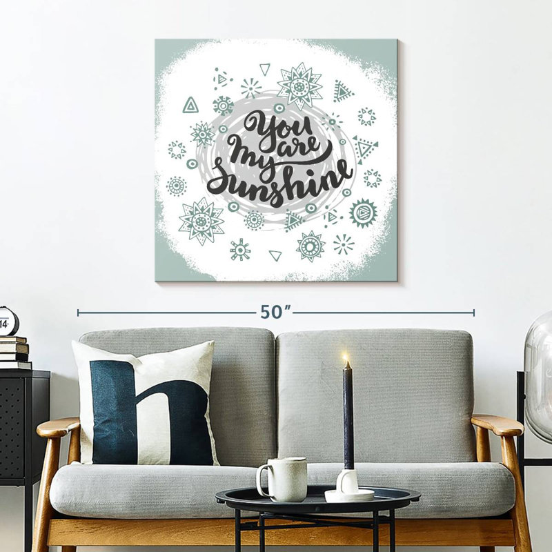 Plaque murale Khylige My Sunshine, H 30 po x l 30 po