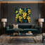 Art mural sur toile fruitier gris-1238856181