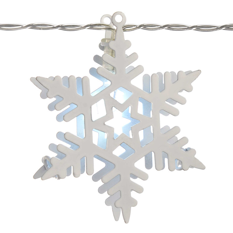 Snowflake 5cm LED Indoor / Outdoor String Lights