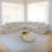 Boneless 118x118" Modular Cloud Sofa in Corduroy, 5-Seat Feather Cushion Sectional Deep Seat-131939308