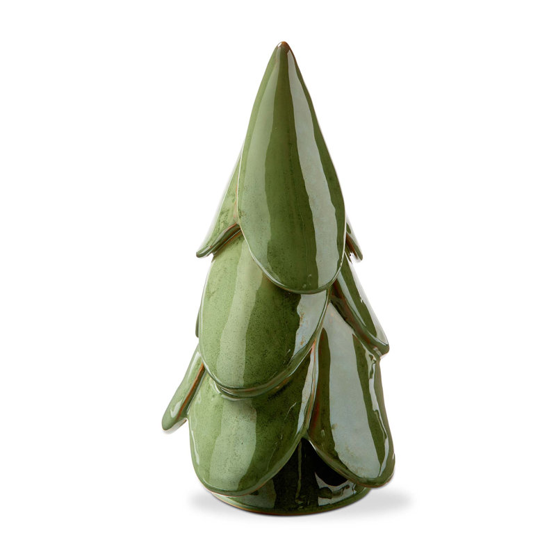 Vail Tree Decor petit vert clair en céramique tous les jours, 10 po x 5,25 po, Vert