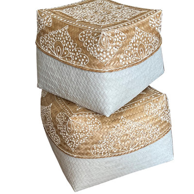 Bamboo Decorative Basket Set