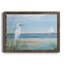 Summer Heron - Peinture sur toile encadrée-1401690827-1401690830